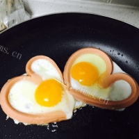 爱心早餐之实力派的蛋的做法图解五