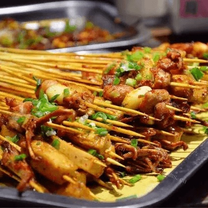 麻辣烧烤串
