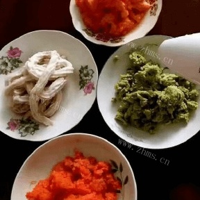 简单的健康彩色汤圆做法图解1)