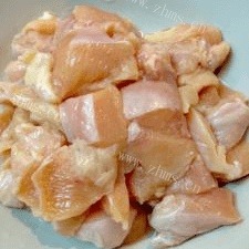 美味可口的鸡肉火腿焗饭做法图解1)