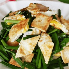 白菜青椒炒豆腐