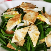 白菜青椒炒豆腐