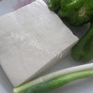 白菜青椒炒豆腐做法图解1)