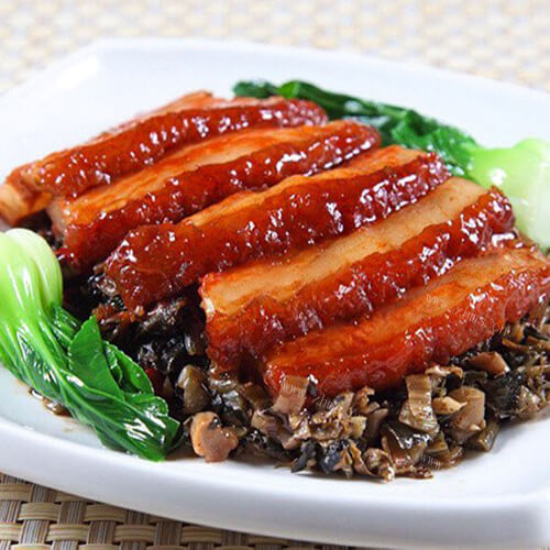 腌菜压肉