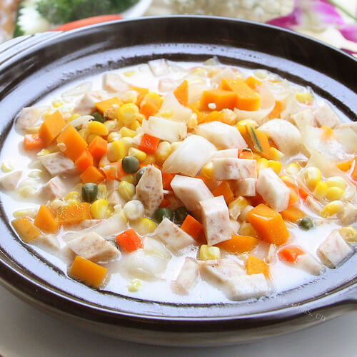 南瓜杂粮饭