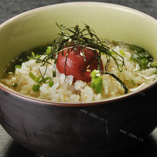 梅子茶泡饭