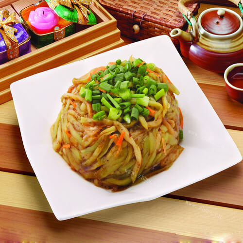清炒茄子丝