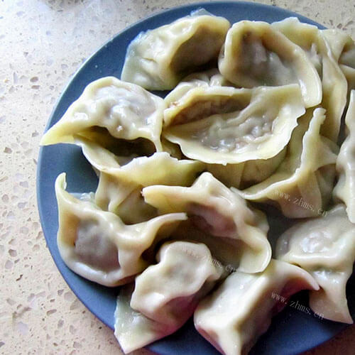 松蘑牛肉饺子