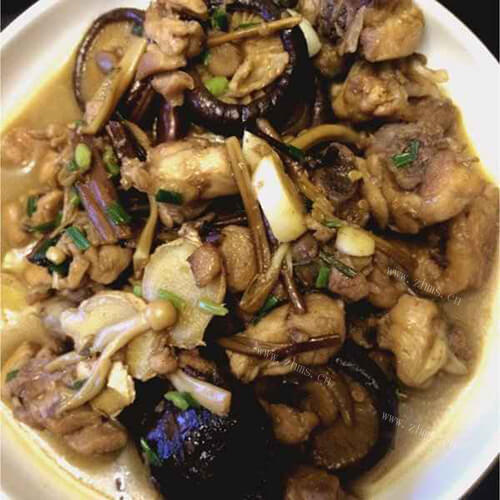家常炖蘑菇