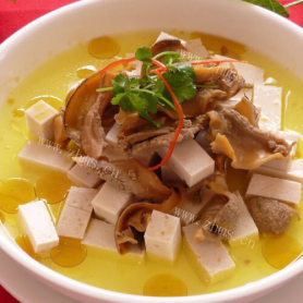 白米虾烧豆腐