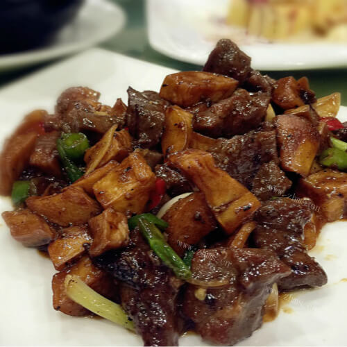 柠檬椒盐烤排骨