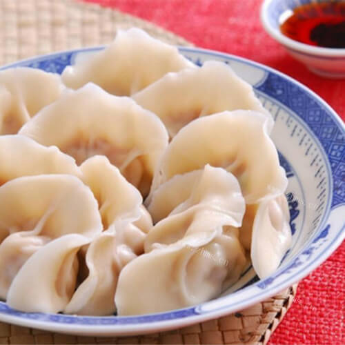 胡萝卜鸡肉馅饺子