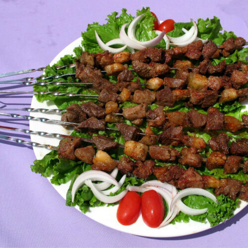 新疆羊肉串