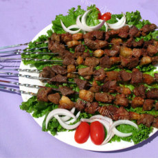 新疆羊肉串