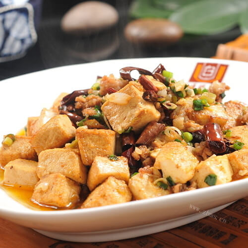 家常鸡丝炒豆腐
