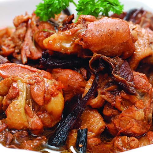 红蘑炒肉