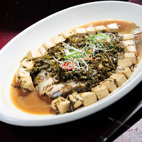 雪菜焖豆腐
