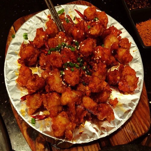 爆炒孜然鸡脆骨
