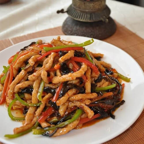 素鱼香肉丝