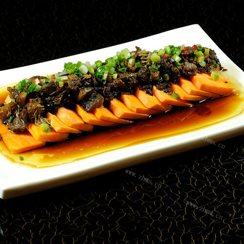 豆豉蒸鲮鱼