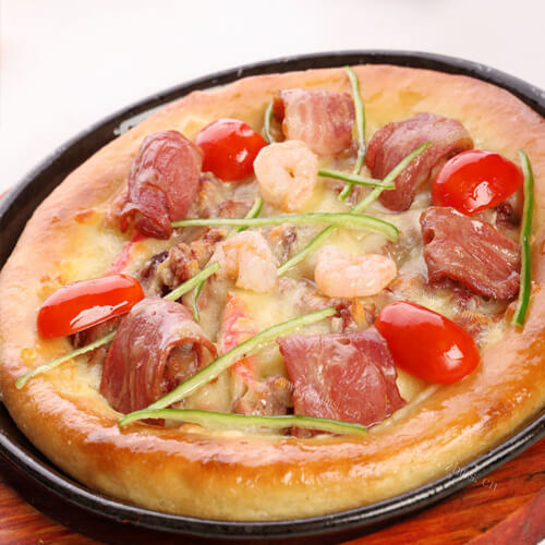 熏肉披萨