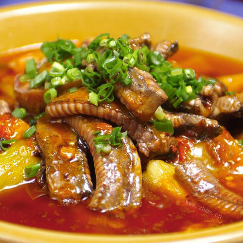 茄子烧黄鳝
