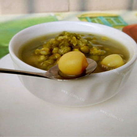 百合莲子绿豆粥