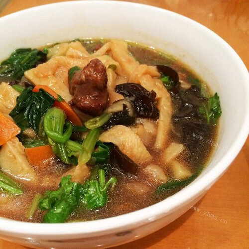 牛肉汤烩饼
