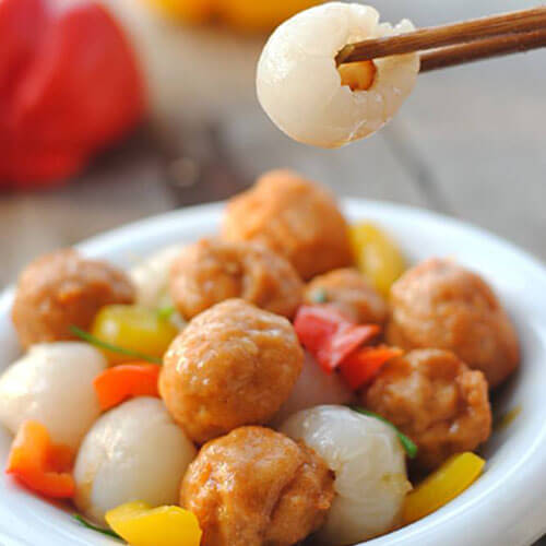 丸子杂炒