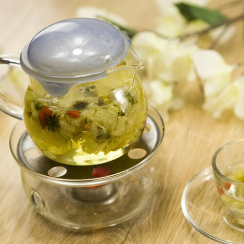 莲心菊花茶