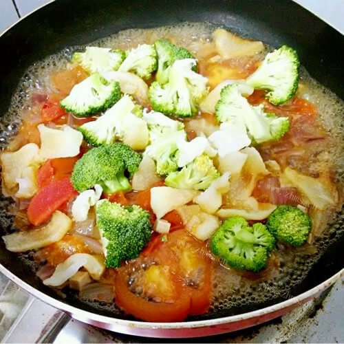 五花肉焖柚子皮