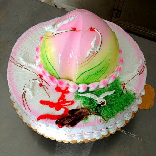 果冻鲜奶生日蛋糕