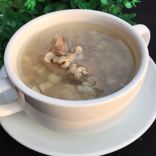 白扁豆龙骨汤