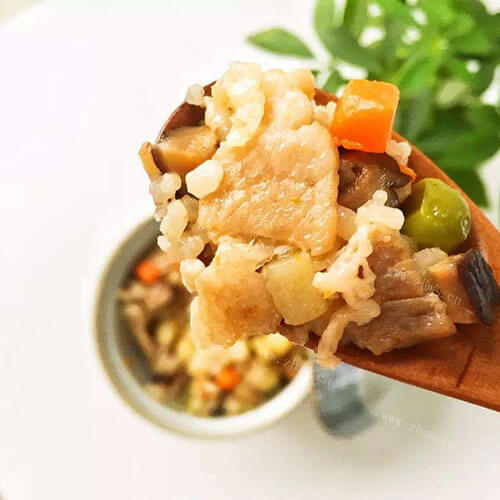 土豆瘦肉香菇饭