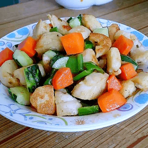 炒花卷