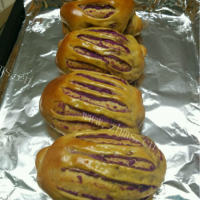 红糖紫薯包