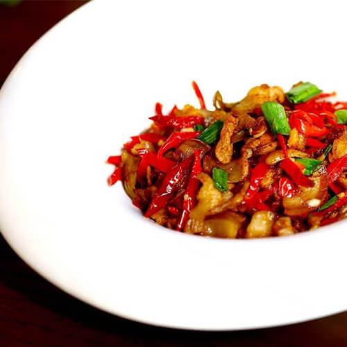 酸辣椒炒肉