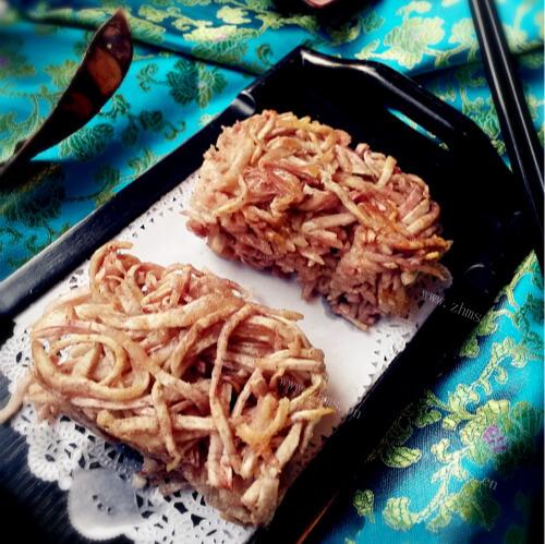 香煎芋丝饼