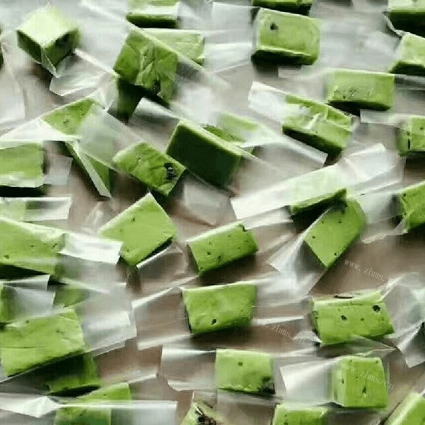 青汁牛轧糖