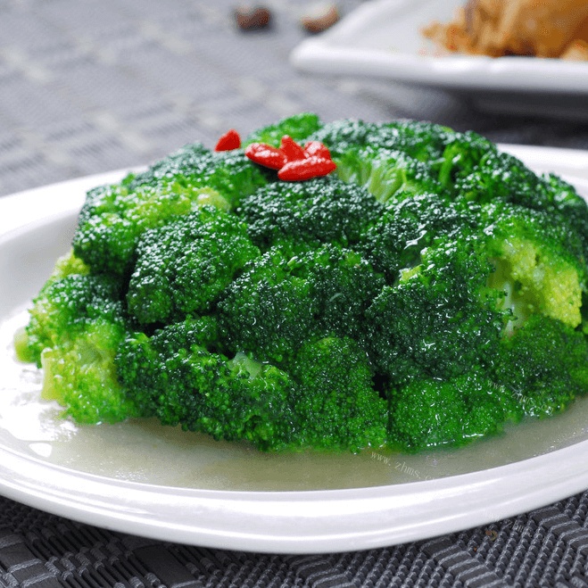 美味的清炒西兰花