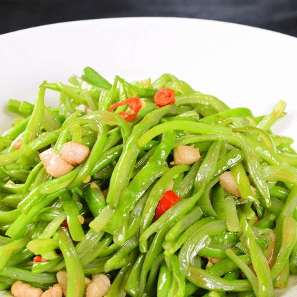 美味的炒扁豆