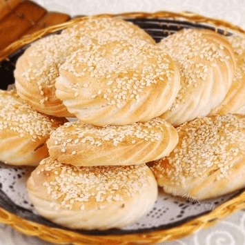 美味的烤饼