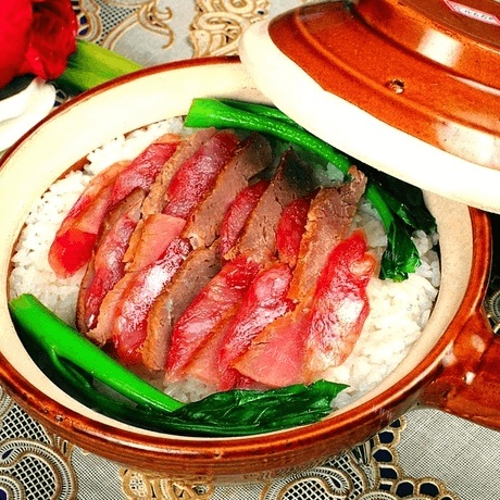 好吃的腊味煲仔饭