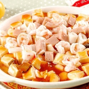 好吃的虾仁豆腐