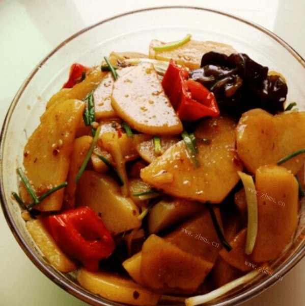 家常红烧土豆片