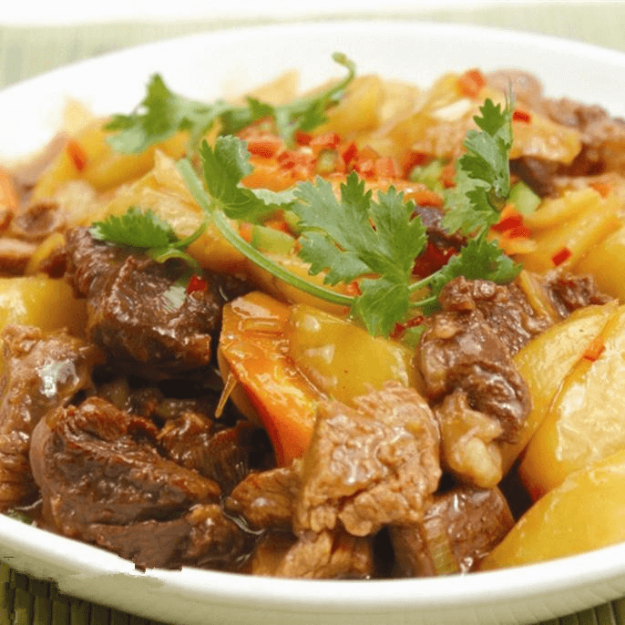 好吃的土豆炖牛肉