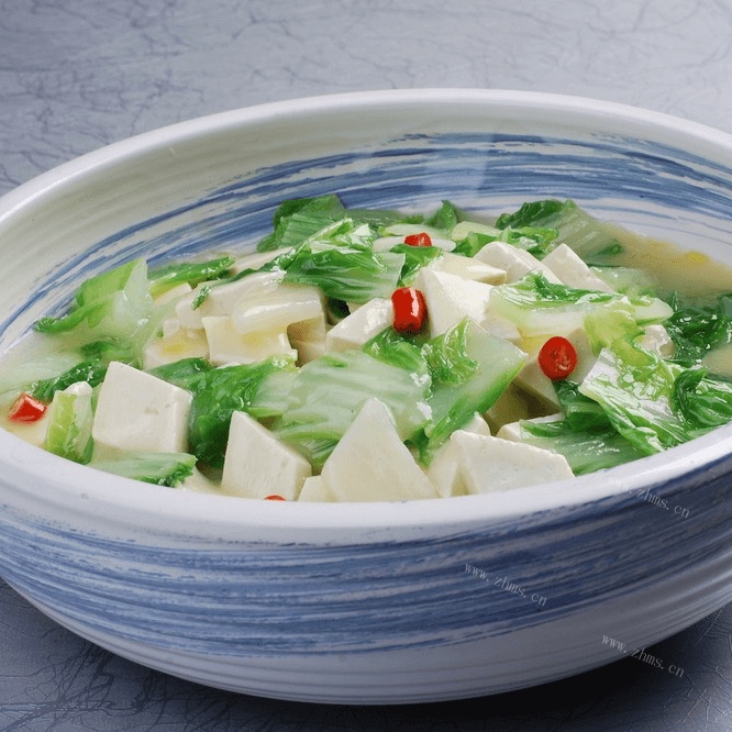白菜炖豆腐