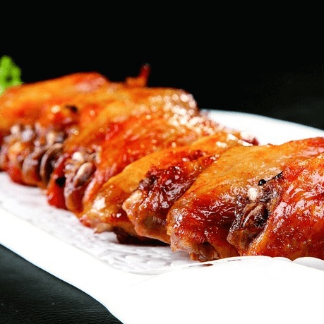 美味的蜜汁鸡翅