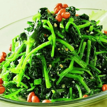 家常果仁菠菜