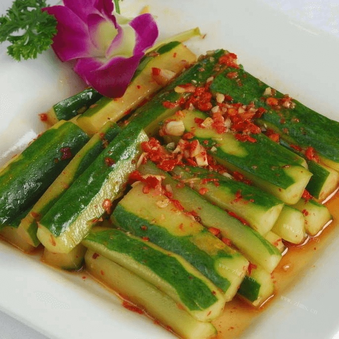 好吃的凉拌青瓜